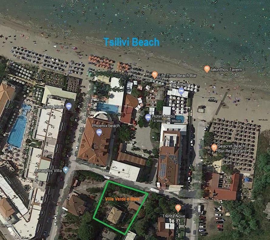 Verde E Mare Villa & Apartment Tsilivi  Eksteriør billede